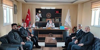 Ak Parti İlçe Başkanı Saatçi’den, İlçe Müftüsü Gündüz’ü Ziyaret