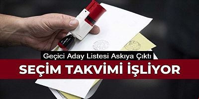 Bulanık İl Genel Meclisi Üyeliği Seçimleri Geçici Listeleri Askıya Çıktı