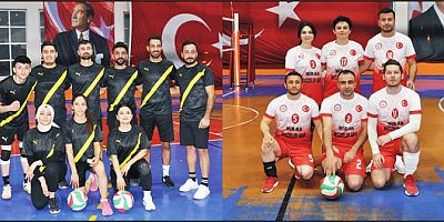 Bulanık’ta Cumhuriyet’in 100.Kuruluş Yılı ‘Kurumlar Arası Voleybol Turnuvası’ başladı