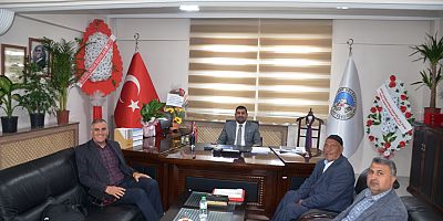 GAZETECİLERDEN ATAŞ’A ZİYARET
