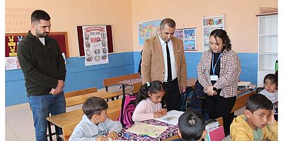 MÜDÜR TÜNÇEL´DEN BELDE VE KÖY OKULLARINA ZİYARET