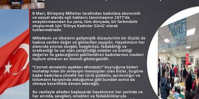 Ocak’tan 8 Mart Dünya Kadınlar Günü Mesajı